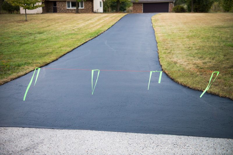 Blacktop Driveway Finish